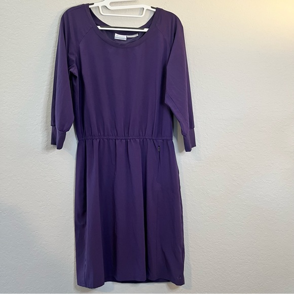 Columbia Purple Omni-Wick Dress Sz M - Picture 9 of 9